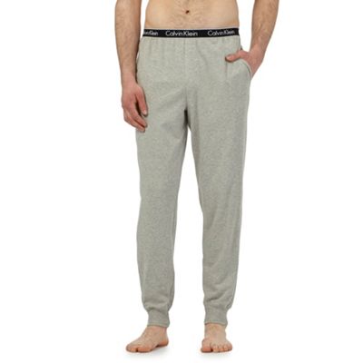 Grey logo waistband pyjama bottoms